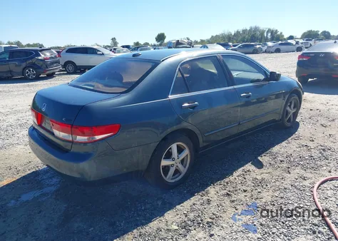 2004 Honda Accord 2.4 Ex из США, поврежденный, VIN 1HGCM56854A088508